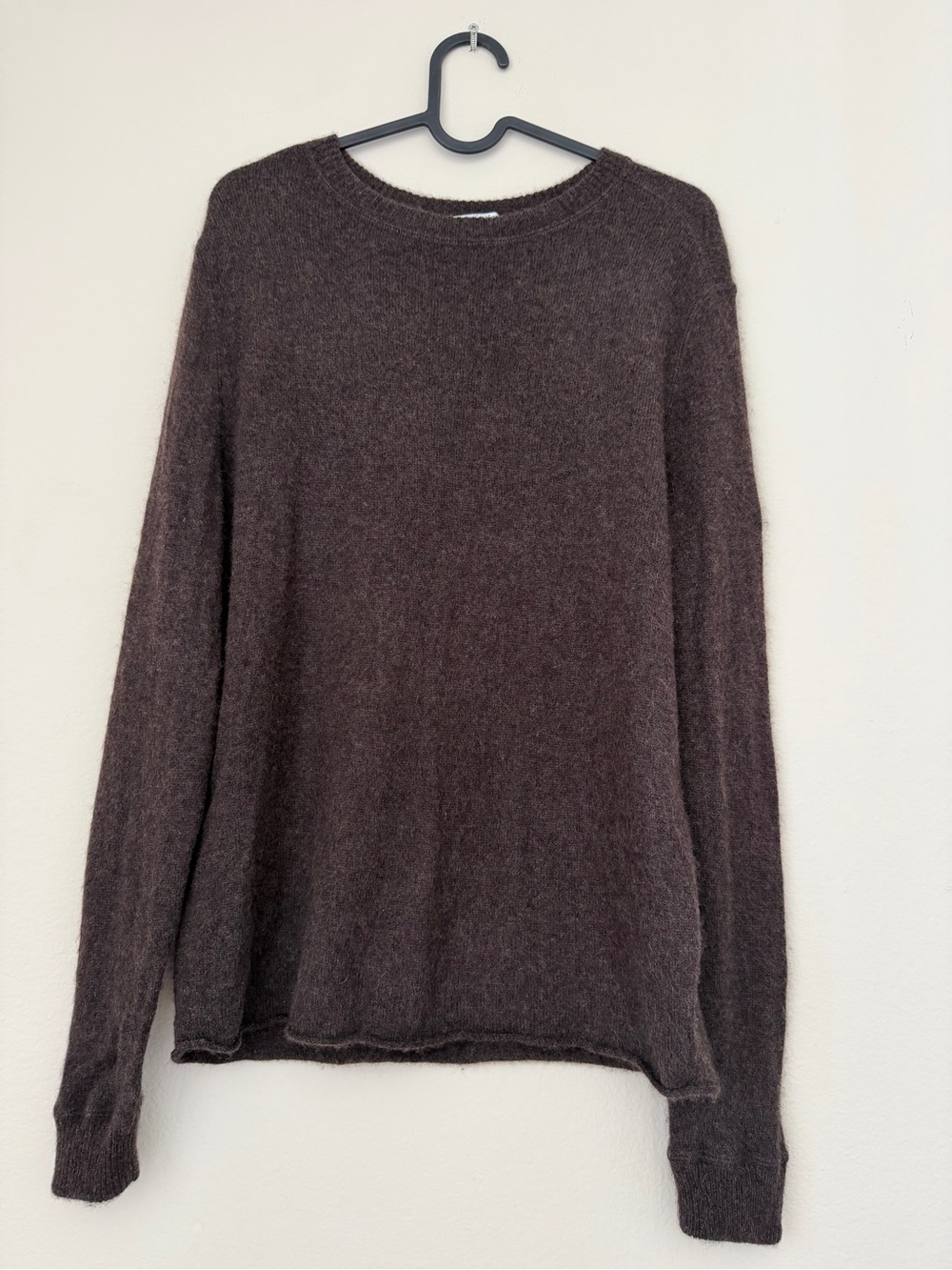 Reformation Brown 100% Cashmere Crewneck Sweater XS